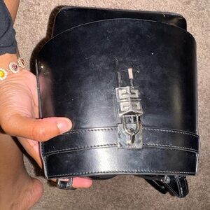 Givenchy Black Leather Crossbody Bag